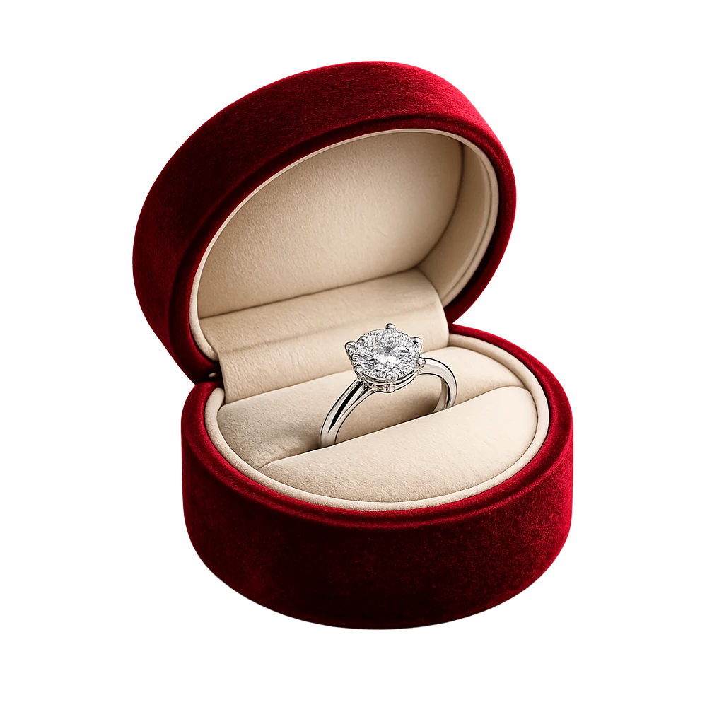 Green Diamond Ring