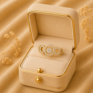 RAJMUDRA EXCLUSIVE RINGS CIRCLE-CIRCLE