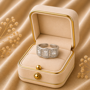 DESIGNER RING Silver