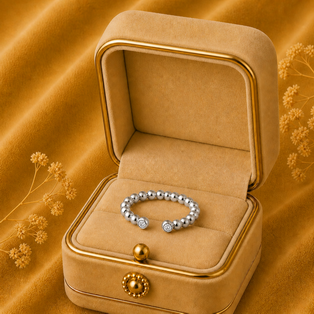FIVE RING SET Silver