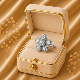 DESIGNER RING Silver