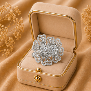 GOTALA CIRCLE RING Silver
