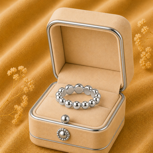 FIVE RING SET Silver