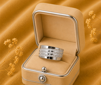 FIVE RING SET Silver